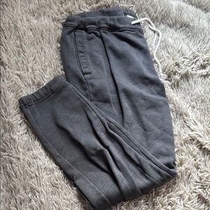 Hollister Gray Joggers with Soft Material and Relaxed Fit